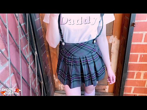 ❤️ Alumna chupa profundamente o seu pau e fode en vez de clases. ️❌  Sexo en nós ❌❤